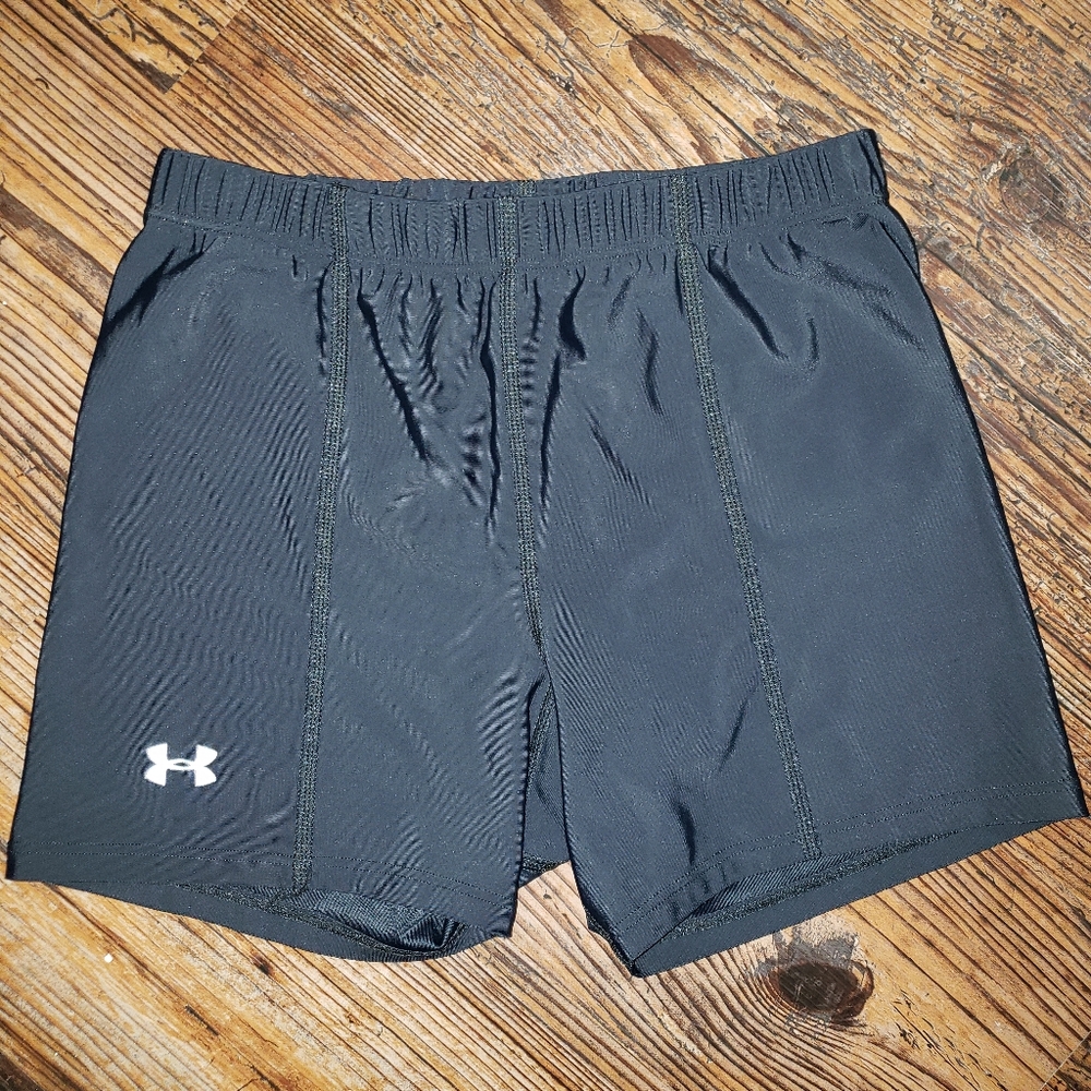 Boys Under Armour spandex athletic shorts